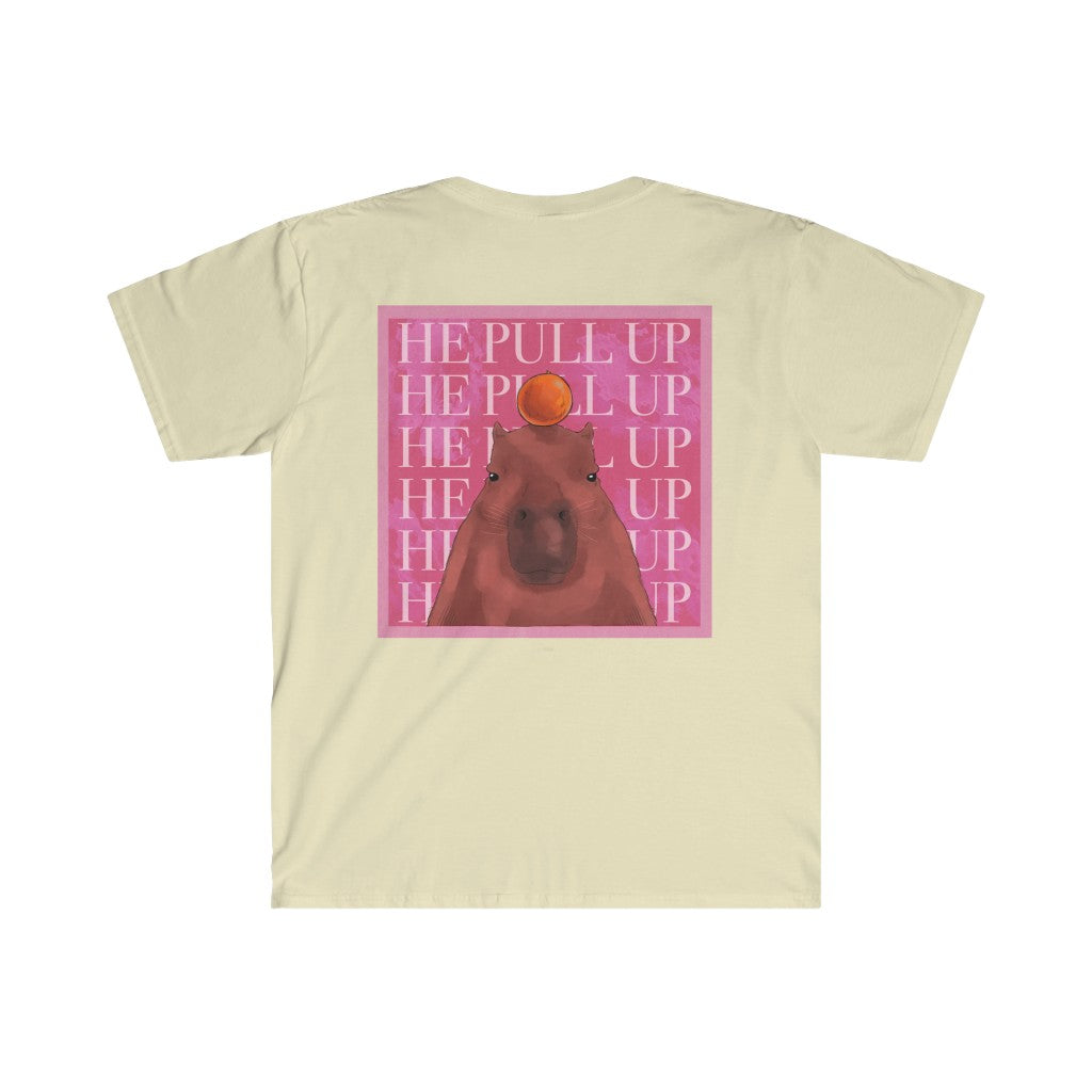 Capybara on front and back - Sexyberry