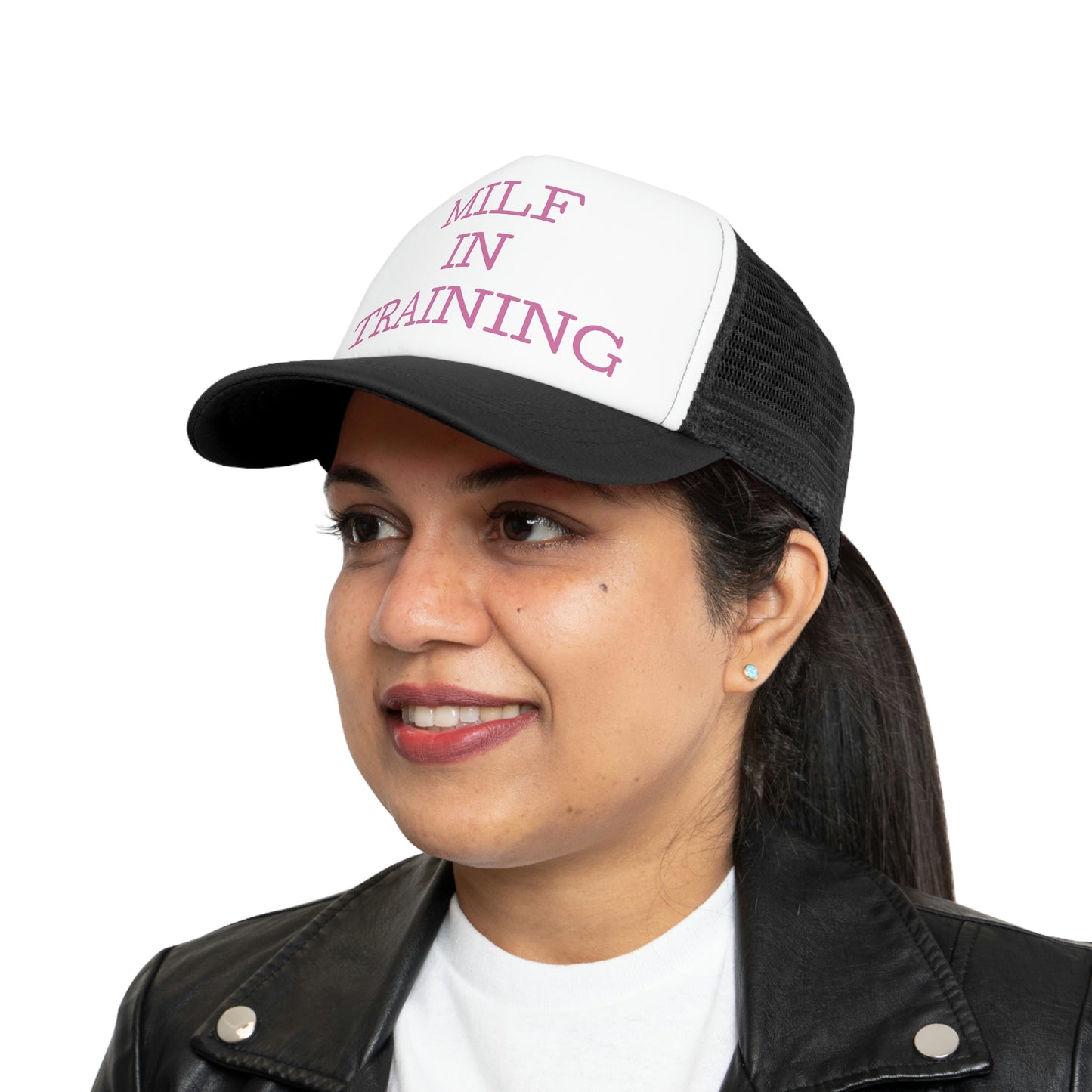 Milf in training hat