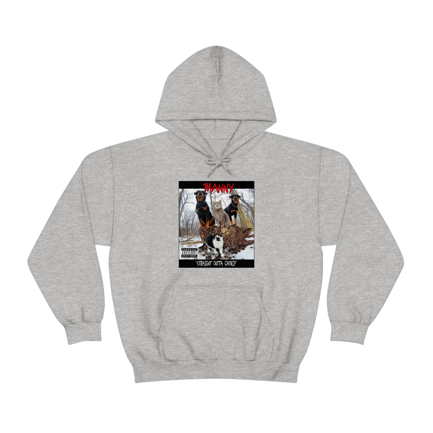 Manny the Selfie cat Album Cover | Hoodie