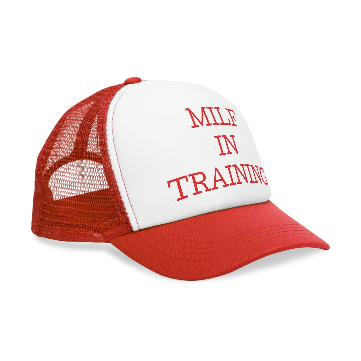 Milf in training hat