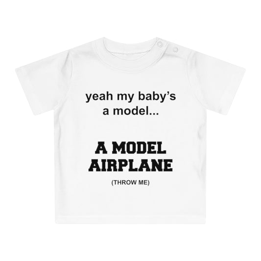 Model airplane baby shirt - Sexyberry