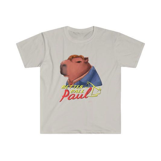 "Better Call Paul" Capybara Tee - Sexyberry