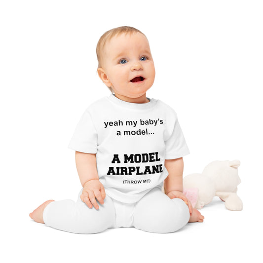 Model airplane baby shirt - Sexyberry